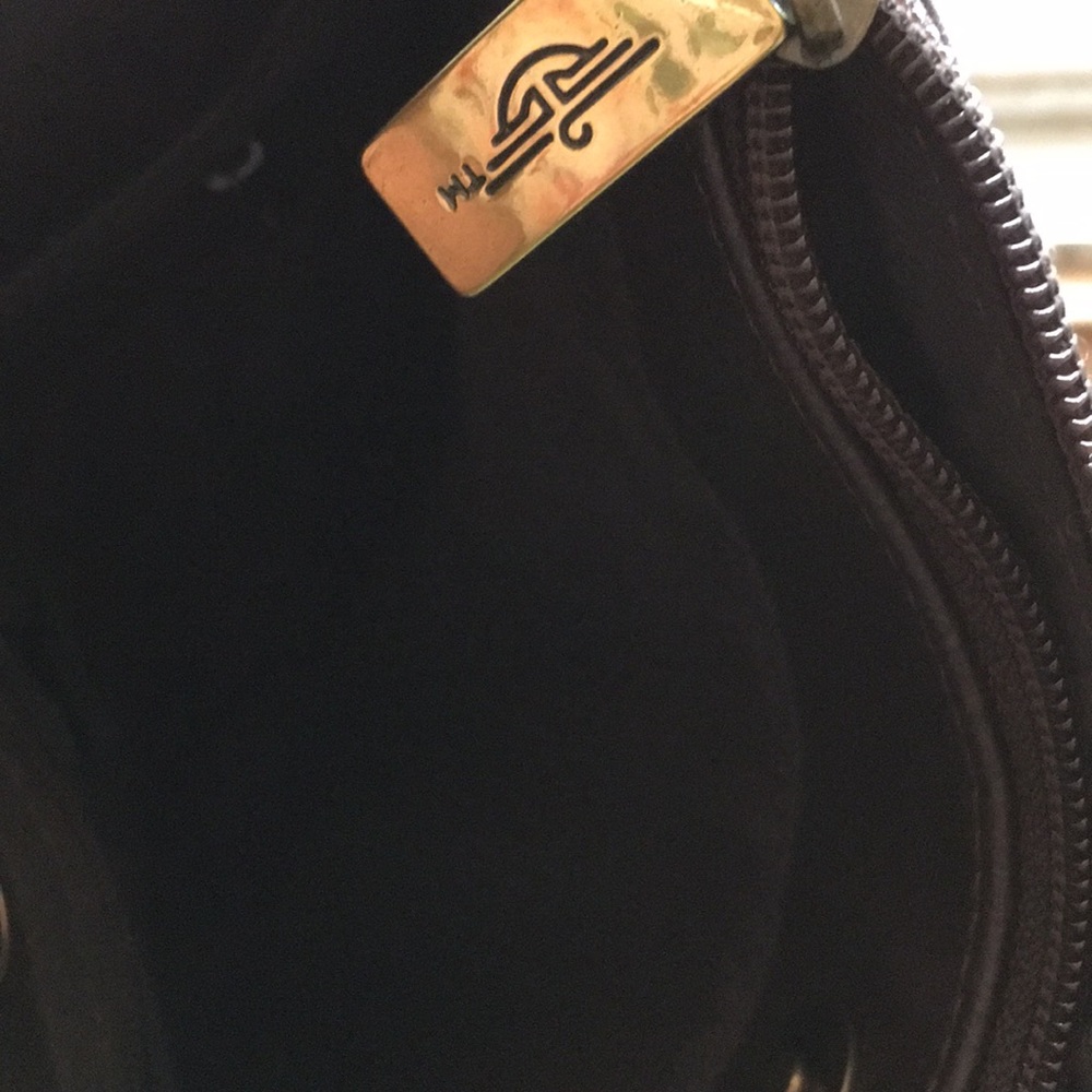 Dockers Brown Genuine Leather Shoulder Bag - Picture 4 of 9